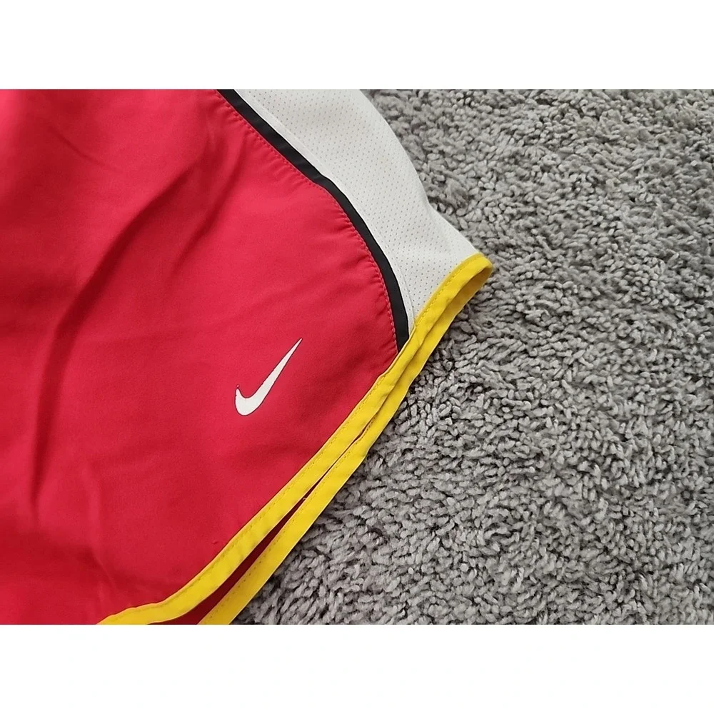 Nike Dri-FIT Livestrong Running Shorts Womens S Red White Athletic Gym